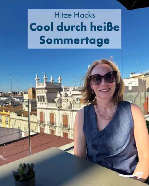 ☀️ Stay cool on hot days – our top heat-beating tips. Summer’s here, temperatures are rising, and not everyone’s body copes well with the height of summer. But with a few simple tricks, you can cope much better with the heat of the coming days: 💧 1. Stay hydrated. Drink regularly – ideally water or unsweetened tea. If you’re sweating a lot, make sure you’re getting enough electrolytes too.🌬️ 2. Get the air moving A fan, hand fan or a light draught provides a pleasant cooling effect on your skin through evaporation.🕶️ 3. Shade instead of sun Avoid direct sunlight where possible, wear light-coloured clothing and don’t forget your sun cream.🦶 4. Cold water soaks A bucket, laundry basket or bowl of cold water for your feet and lower legs often works wonders.🧊 5. Cool your pulse points Cool, damp cloths or sweatbands on your wrists, neck or the backs of your knees help your body release heat more quickly.🥗 6. Eat light meals Watermelon, cucumber, salads and the like put less strain on the circulation than heavy meals.🏠 7. Air the room in the morning, keep it dark during the day Make the most of the fresh air in the early morning hours and keep windows and shutters closed during the day.😴 8. Sleep cool Light bed linen, lukewarm showers before bed and a well-ventilated bedroom can make the night much more comfortable. ✨ What’s your personal top tip for beating the heat? Share it in the comments… #Summer #Heat #StayHydrated #HealthyThroughTheSummer #HeatTips