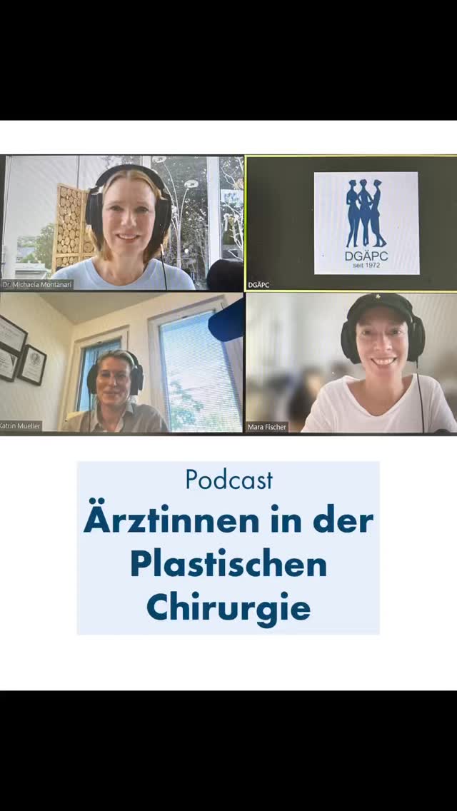 🎙️ Mic drop - Podcast im Kasten – und was für ein spannender Abend!
Gerade haben wir die Aufzeichnung der neuen Folge unseres DGÄPC-Podcasts „Ungeschminkt“beendet – und ich kann schon jetzt verraten: Es war eine Diskussion, die mir persönlich sehr am Herzen liegt.
Gemeinsam mit Dr. Katrin Müller, Vizepräsidentin der VDÄPC und langjährigem Mitglied der DGÄPC, sowie Dr. Mara Fischer, Mitglied des erweiterten Vorstands der DGPRÄC und Mitinitiatorin vonFemPlastics, haben wir darüber gesprochen, wie sich die Plastische und Ästhetische Chirurgie verändert – und welche Rolle Ärztinnen dabei heute und in Zukunft spielen.
Die nächste Generation unserer Fachrichtung wird zunehmend weiblicher. Gleichzeitig geht es längst nicht nur um Zahlen. Es geht um unterschiedliche Perspektiven, Mentoring, Führungsverantwortung, Vereinbarkeit, gegenseitige Unterstützung – und letztlich um die Frage, wie wir unser Fach gemeinsam weiterentwickeln können.
„Frauen in der Plastischen Chirurgie sind heute keine Ausnahme mehr – und genau das ist eine Entwicklung, über die wir sprechen sollten. Nicht, um Unterschiede zu betonen, sondern um voneinander zu lernen und gemeinsam die Zukunft unseres Fachs zu gestalten.“
Vielen Dank, liebe Katrin und liebe Mara, für Eure Offenheit, Eure Erfahrungen und dieses inspirierende Gespräch. Ich freue mich schon darauf, die Folge bald mit Euch zu teilen!
🎧 Coming soon bei „Ungeschminkt“ – dem Podcast für Ästhetisch-Plastische Chirurgie der DGÄPC
#UngeschminktPodcast #DGÄPC #PlastischeChirurgie #WomenInMedicine #Mentoring